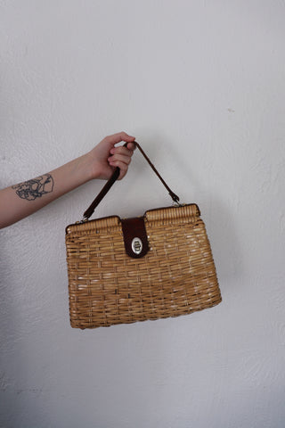 1970s Basket Purse